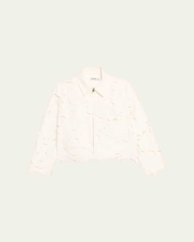 Quinn Floral Cut-Out Jacket